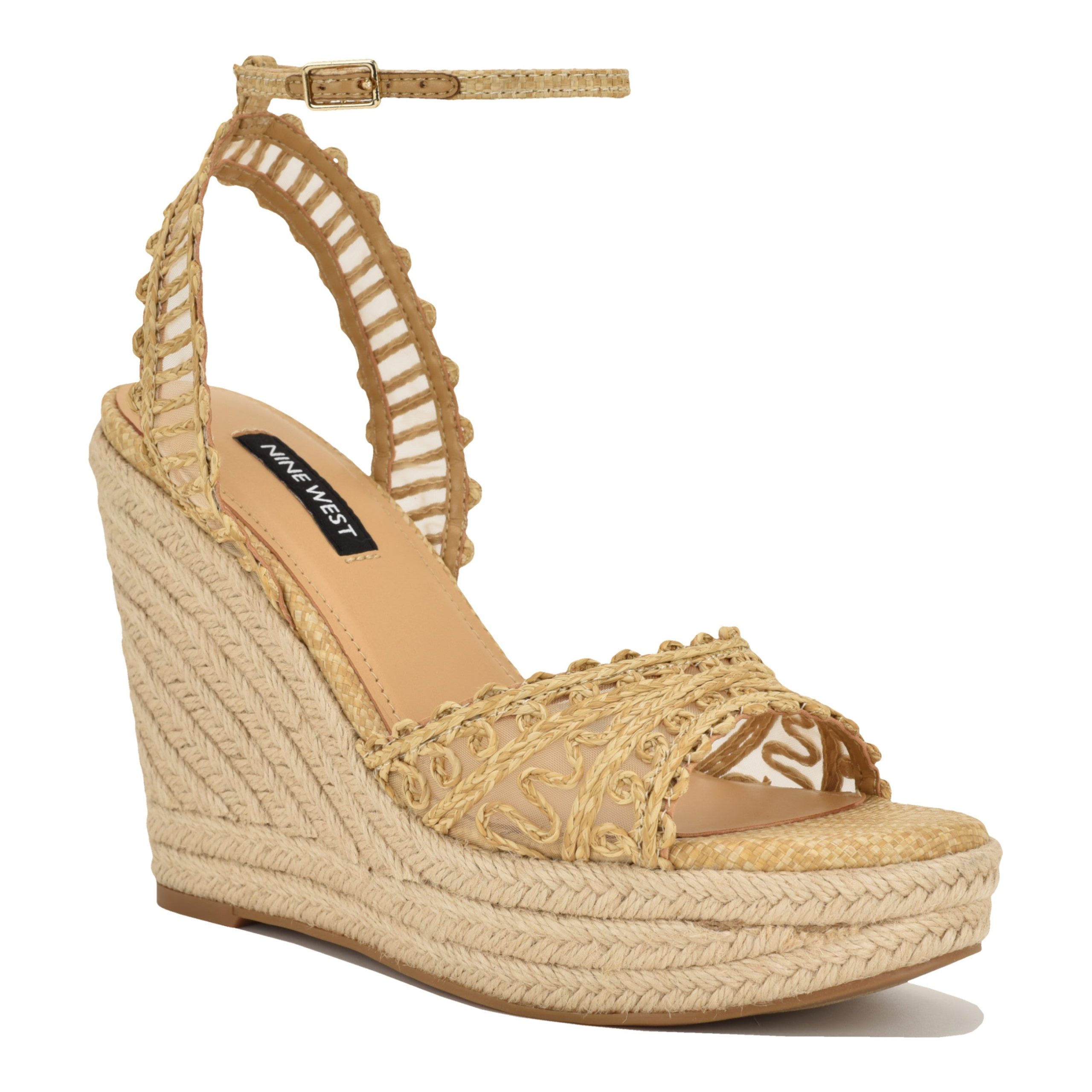 Hanx Espadrille Wedge Sandals - Image 2