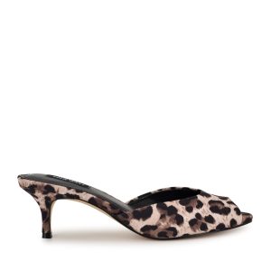 Luvlie Heeled Slide Sandals