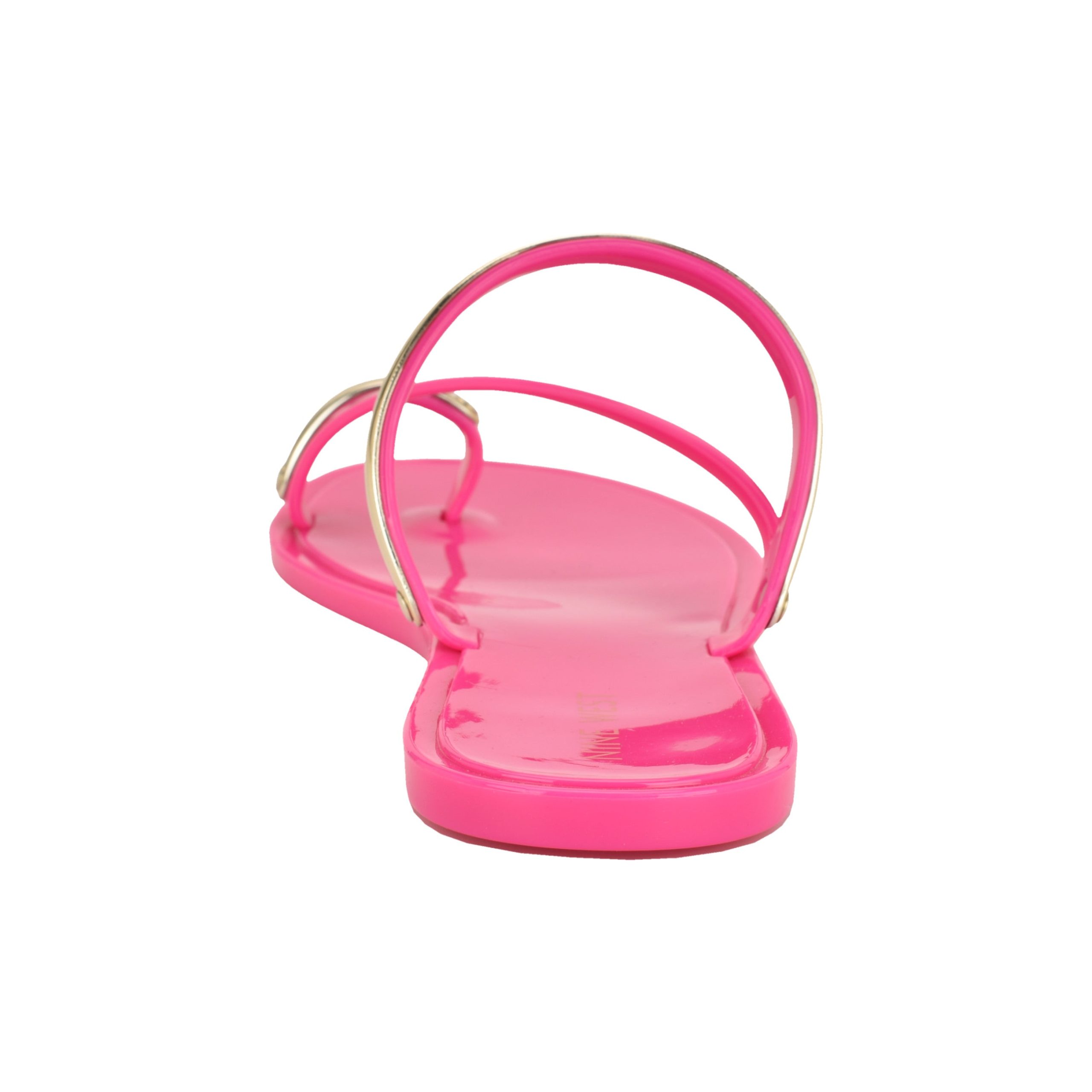 Seashell Jelly Flat Sandals - Image 4