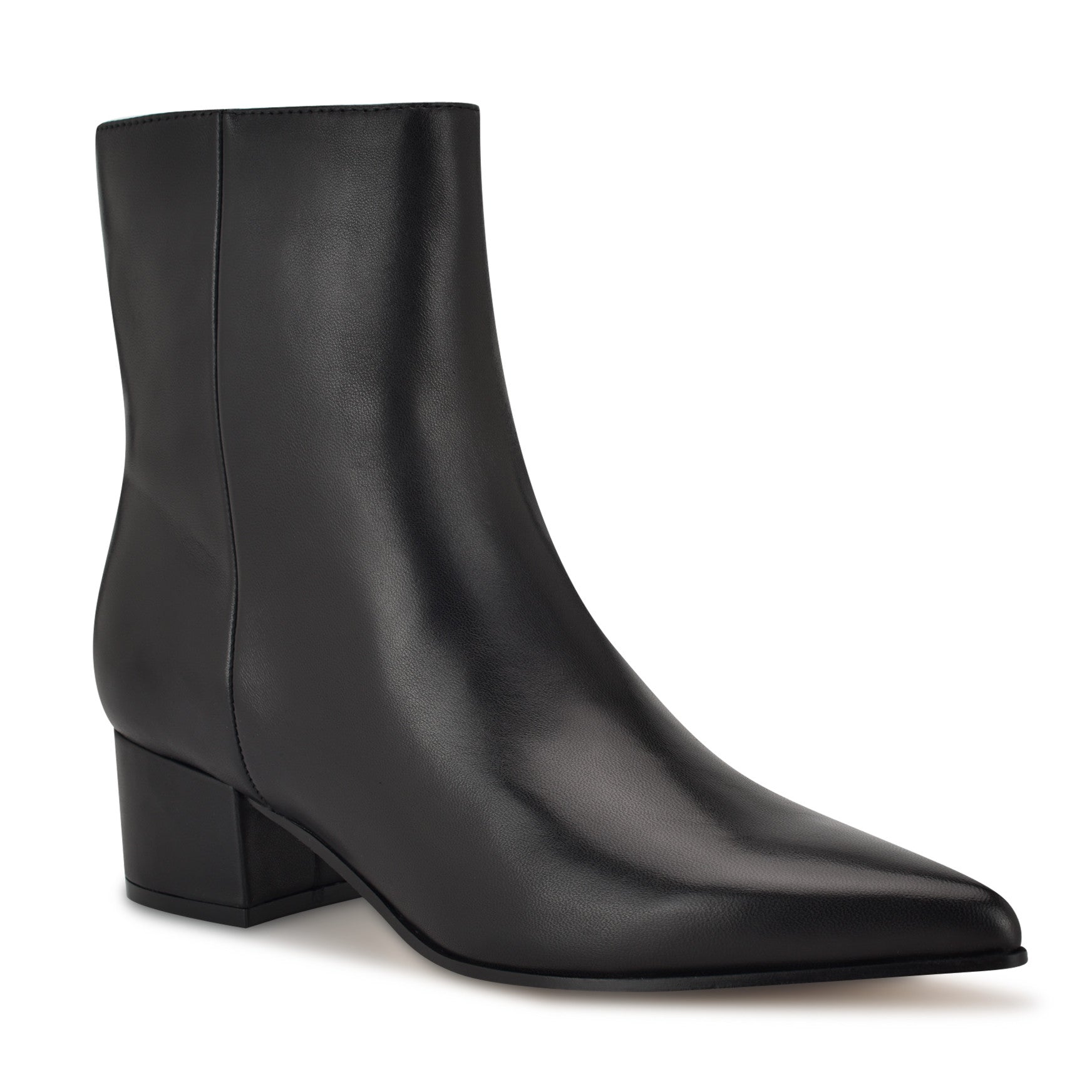 Maribu Ankle Leather Booties - Image 2