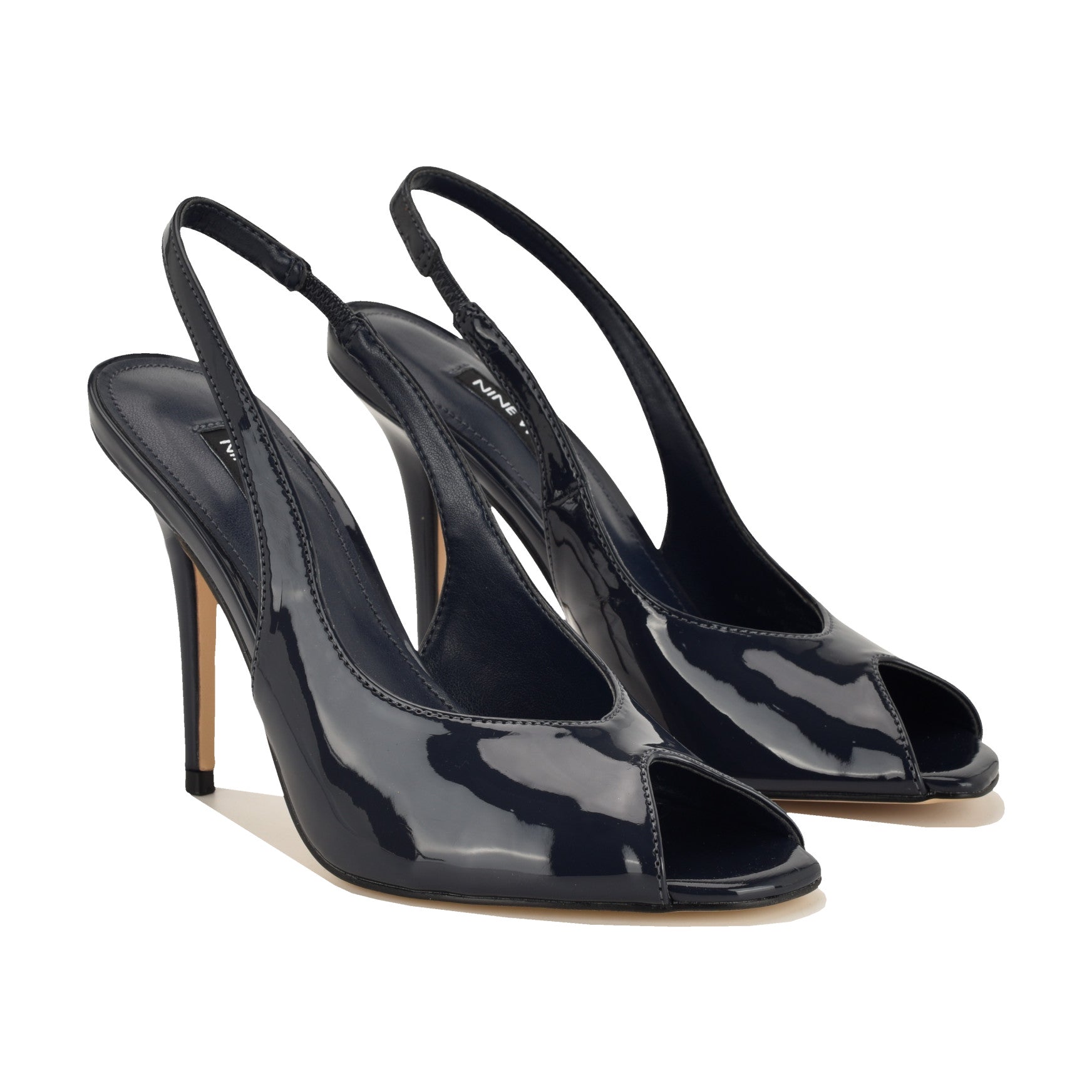 Pretta Peep Toe Slingback Pumps - Image 2