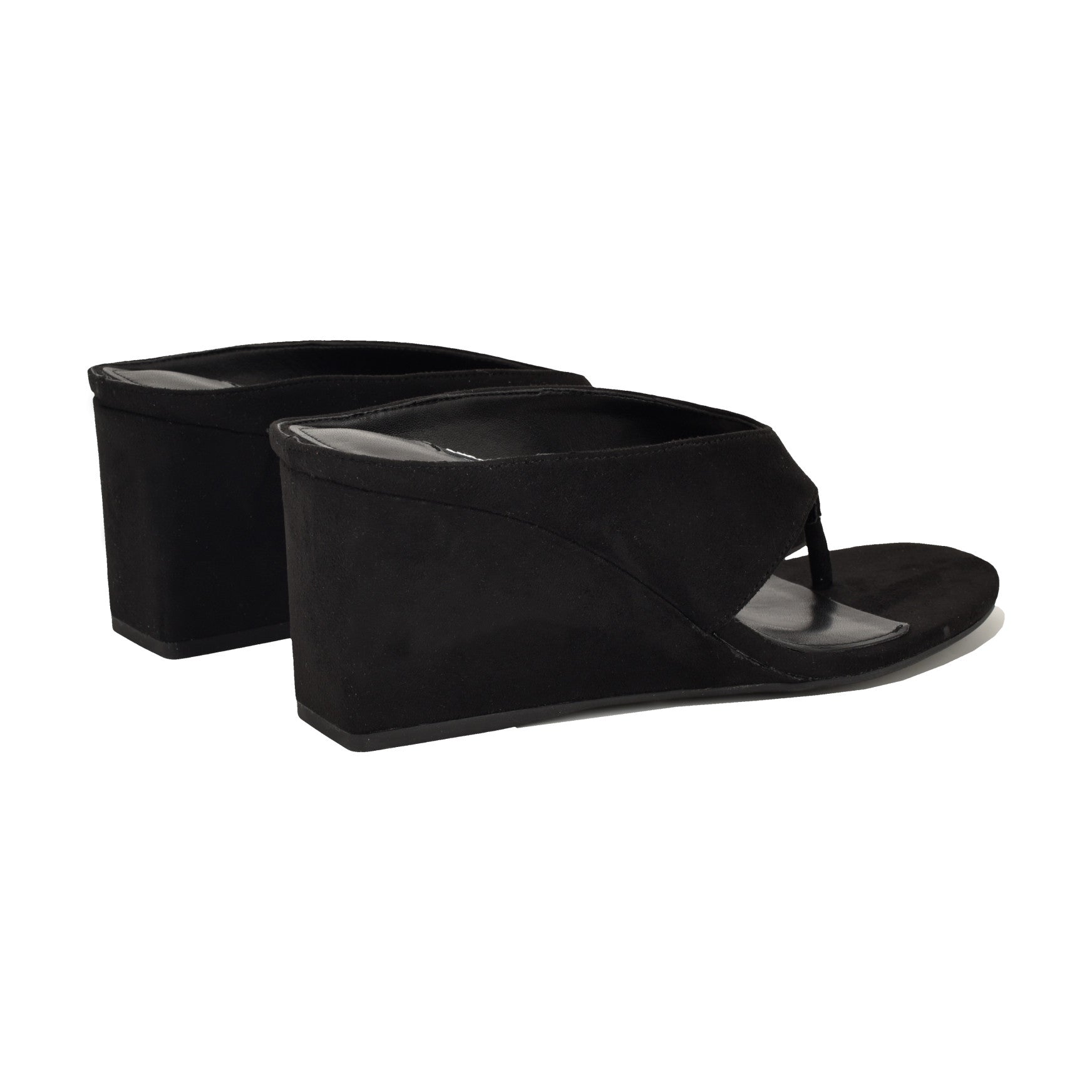 Jadde Thong Wedge Sandals - Image 3