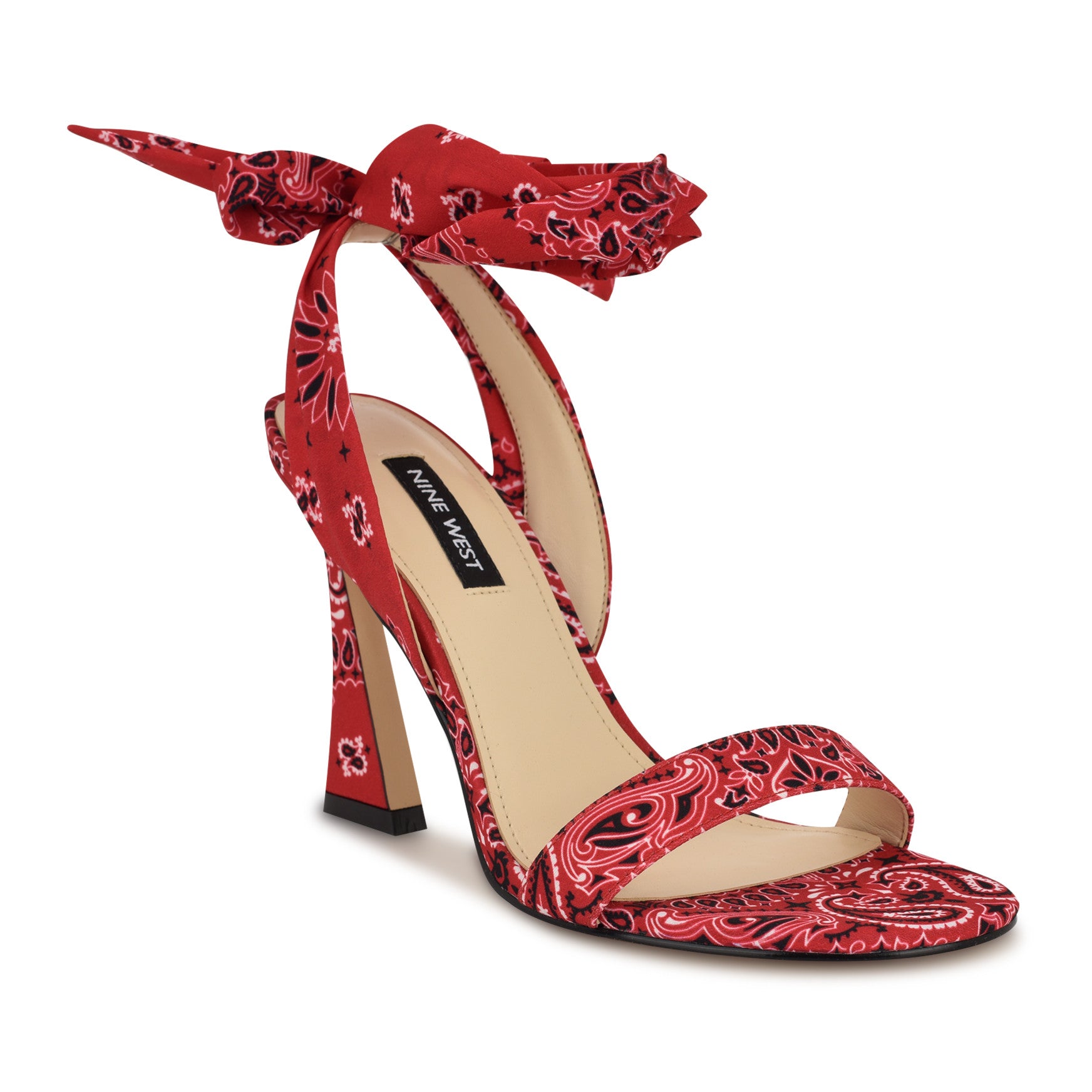 Kelsie Ankle Wrap Heeled Sandals - Image 2