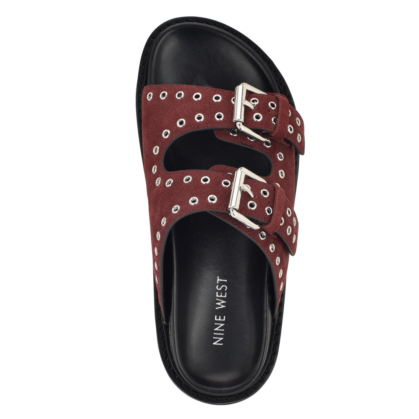 Eleny Buckle Slide Sandals - Image 3