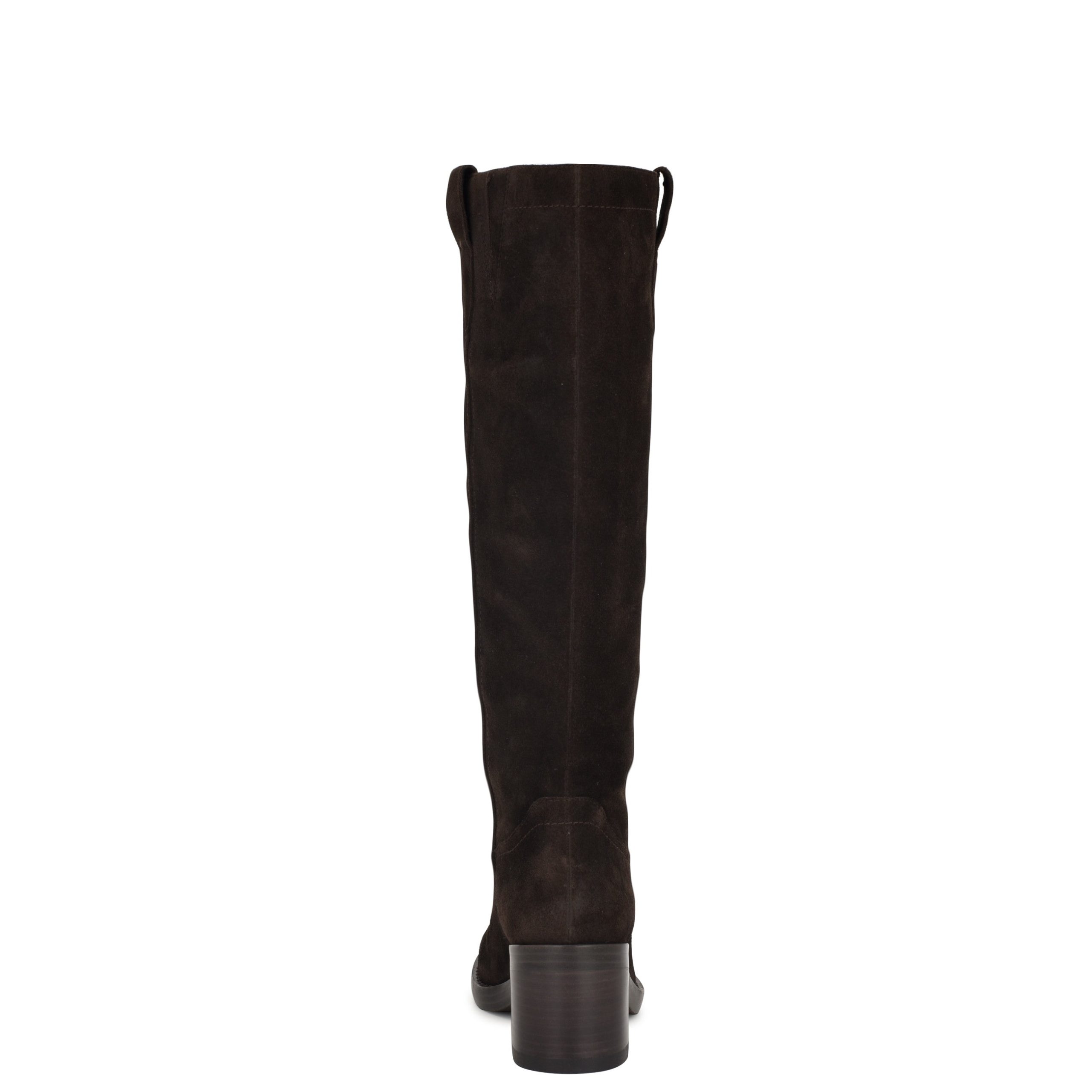 Hecee Block Heel Tailored Leather Boots - Image 4