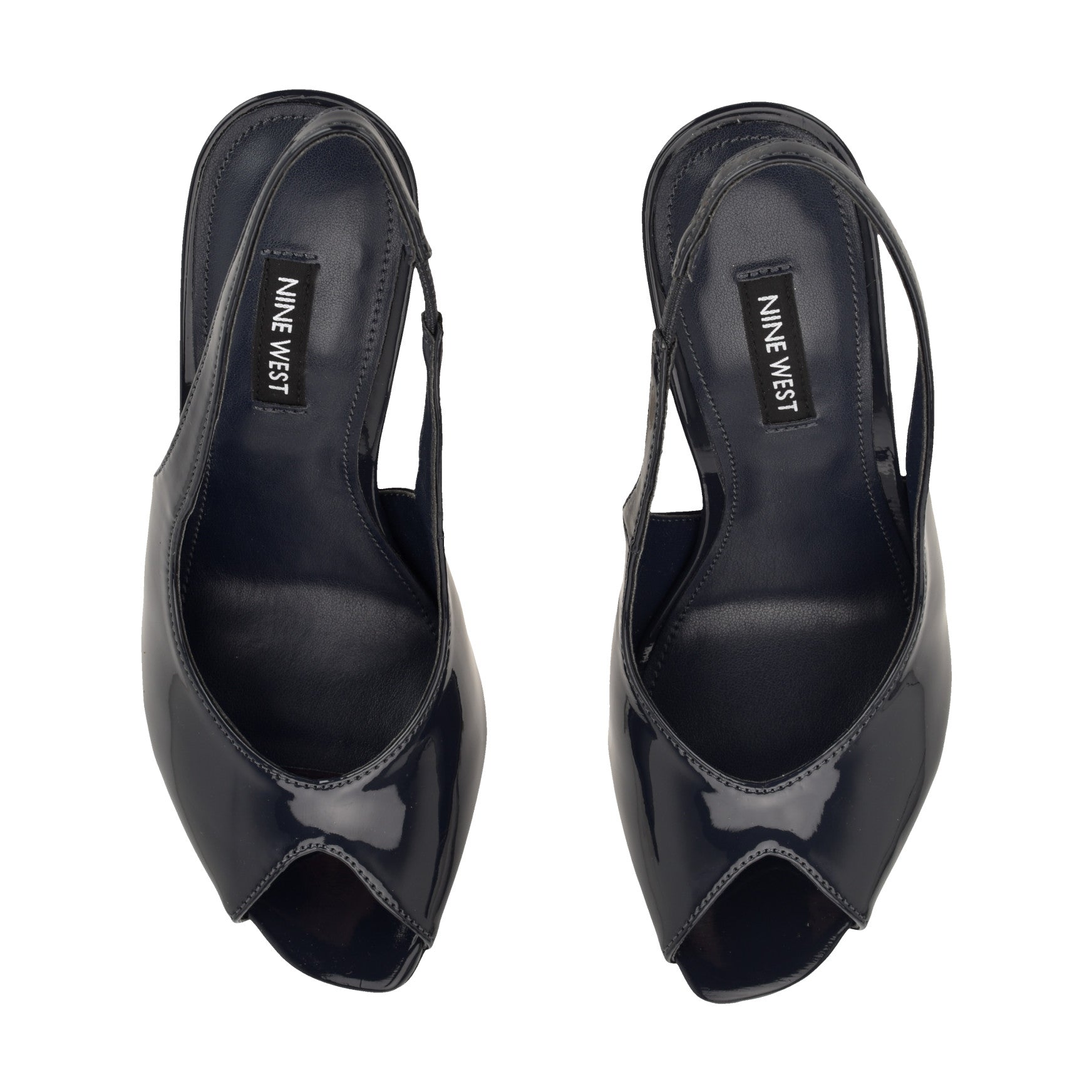 Pretta Peep Toe Slingback Pumps - Image 5