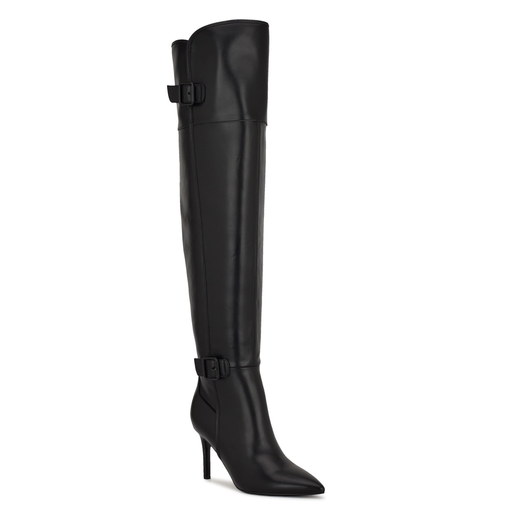 Flye Over the Knee Heeled Boots - Image 2