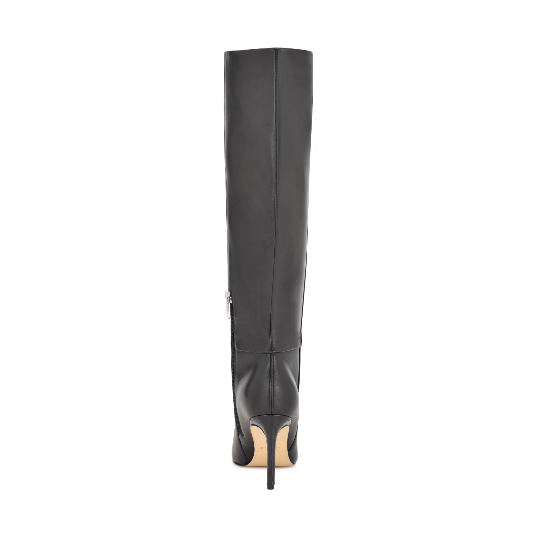 Richy Wide Calf Heeled Boots - Image 4