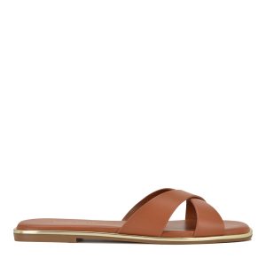 Edeny Flat Slide Sandals