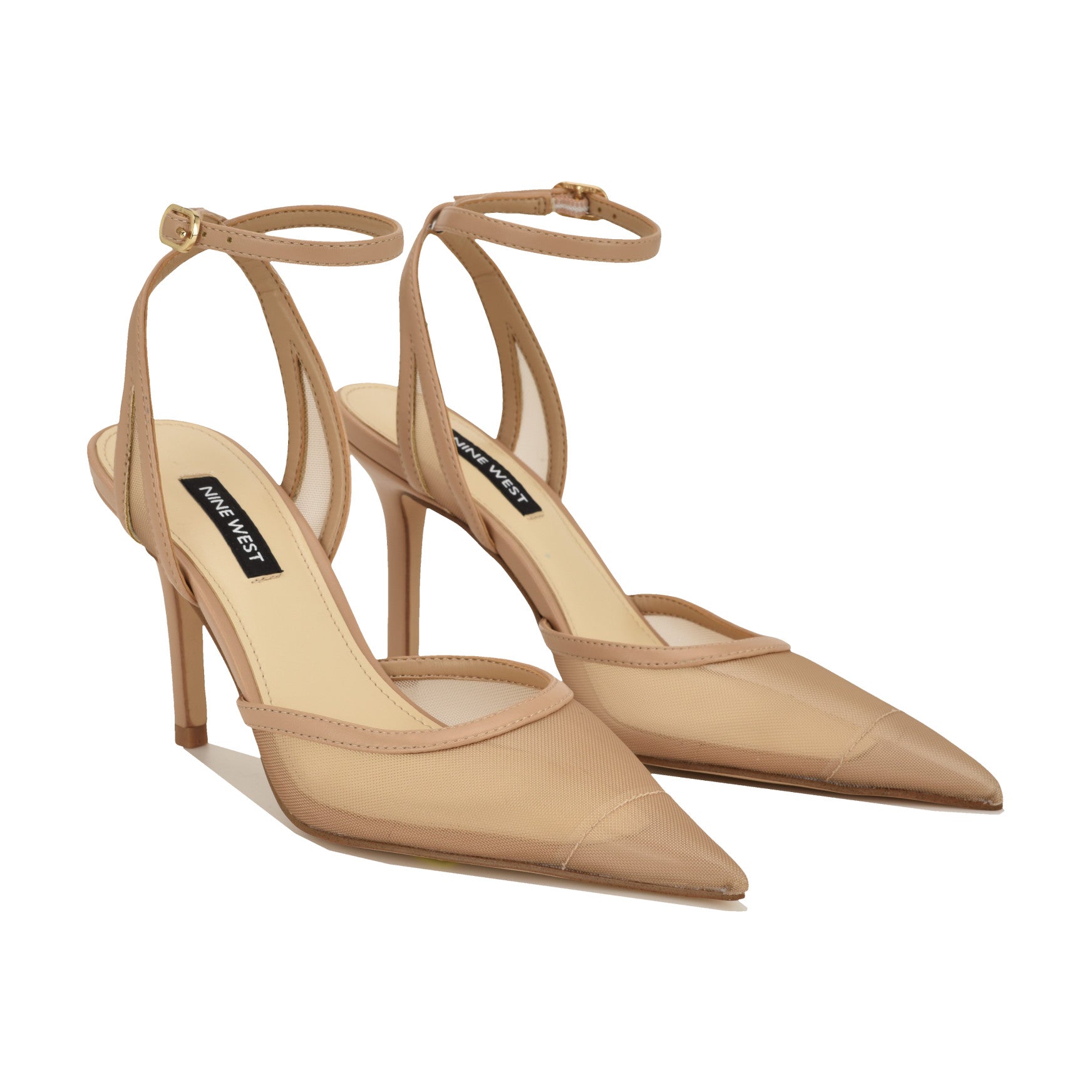 Gullia Mesh Ankle Strap Pumps - Image 2