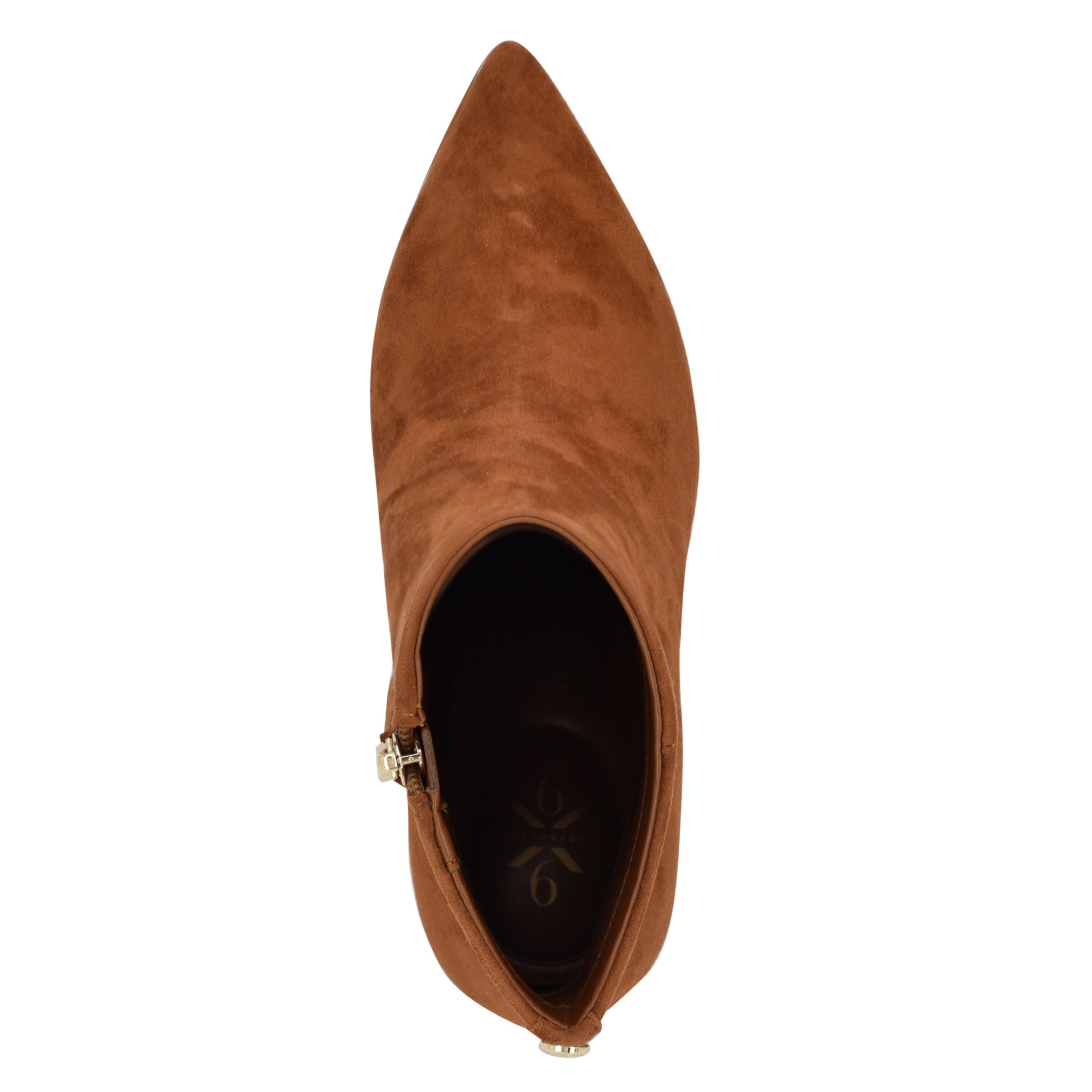 Lorela 9X9 Block Heel Leather Booties - Image 3