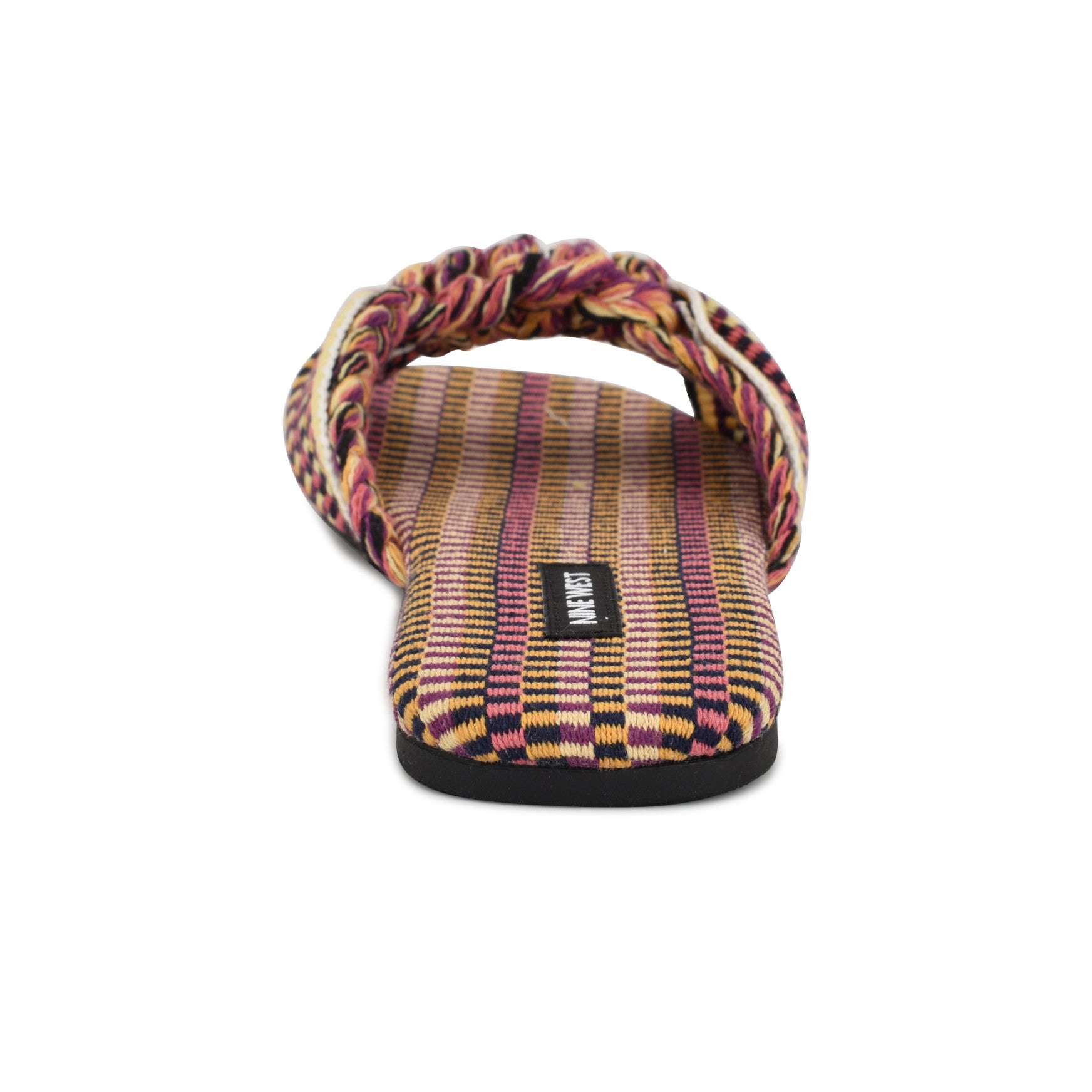 Lalta Knotted Flat Slide Sandals - Image 4