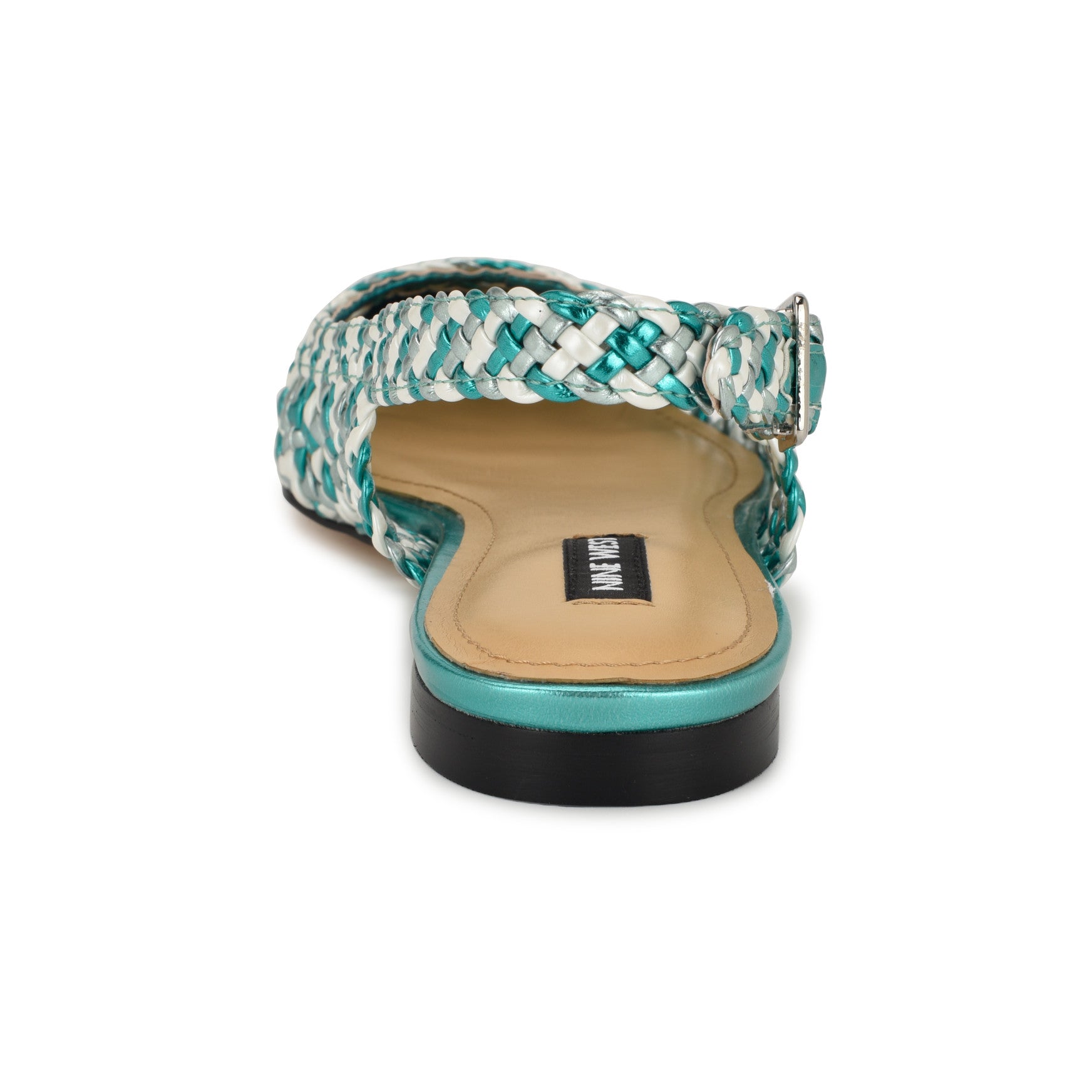 Soel Woven Slingback Flats - Image 4