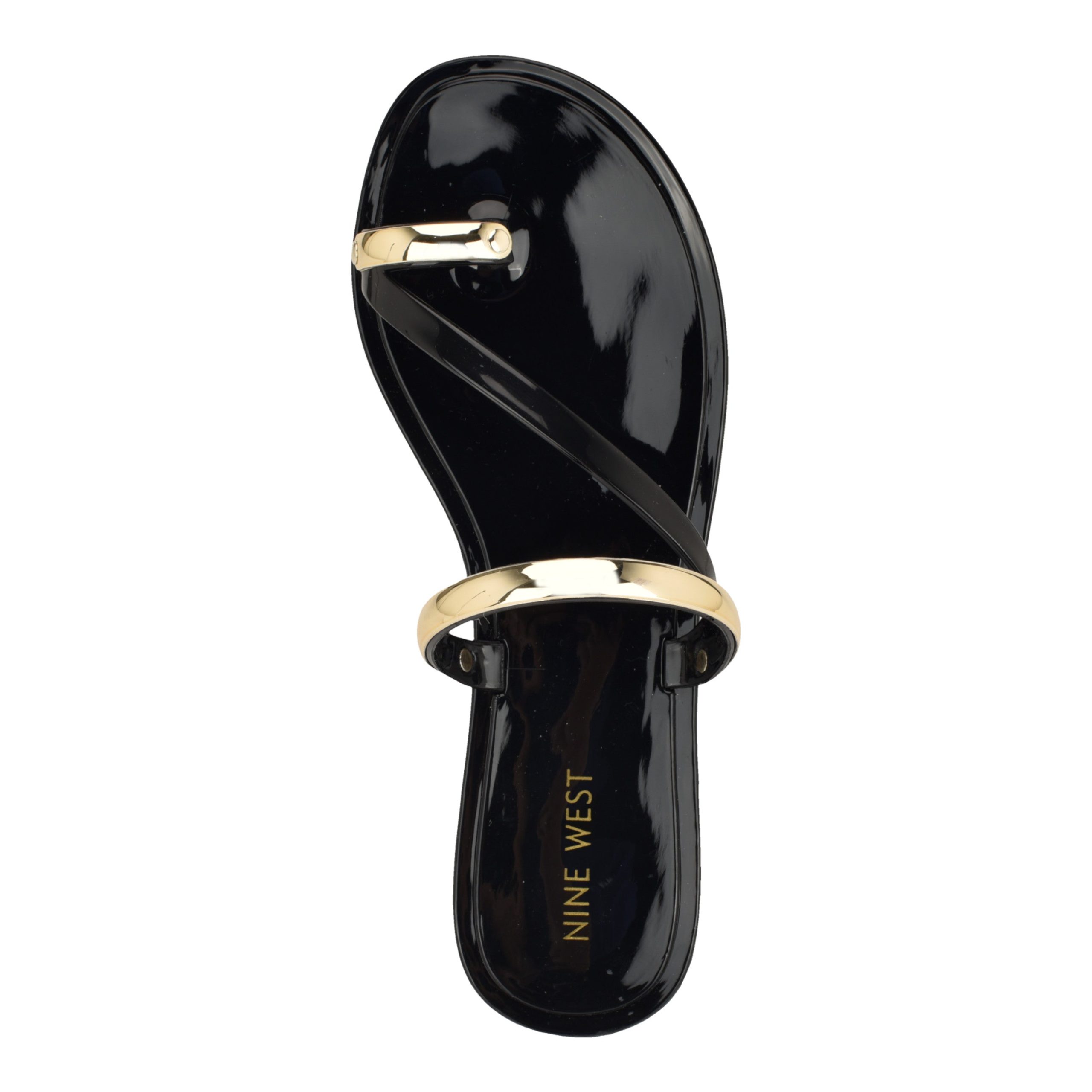 Seashell Jelly Flat Sandals - Image 3